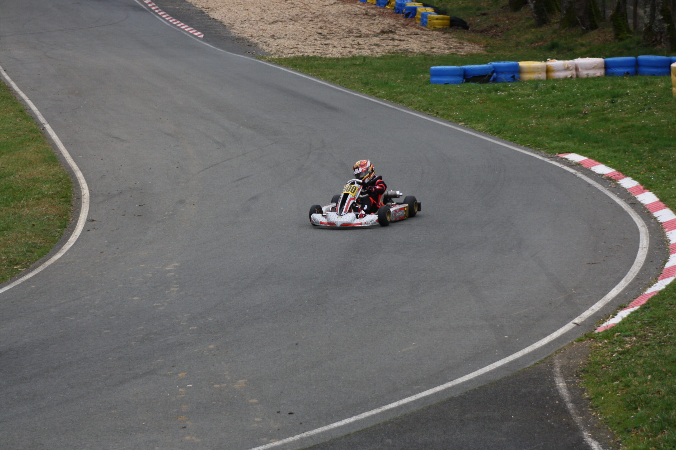 Photo de Kylian Mourlhon en karting