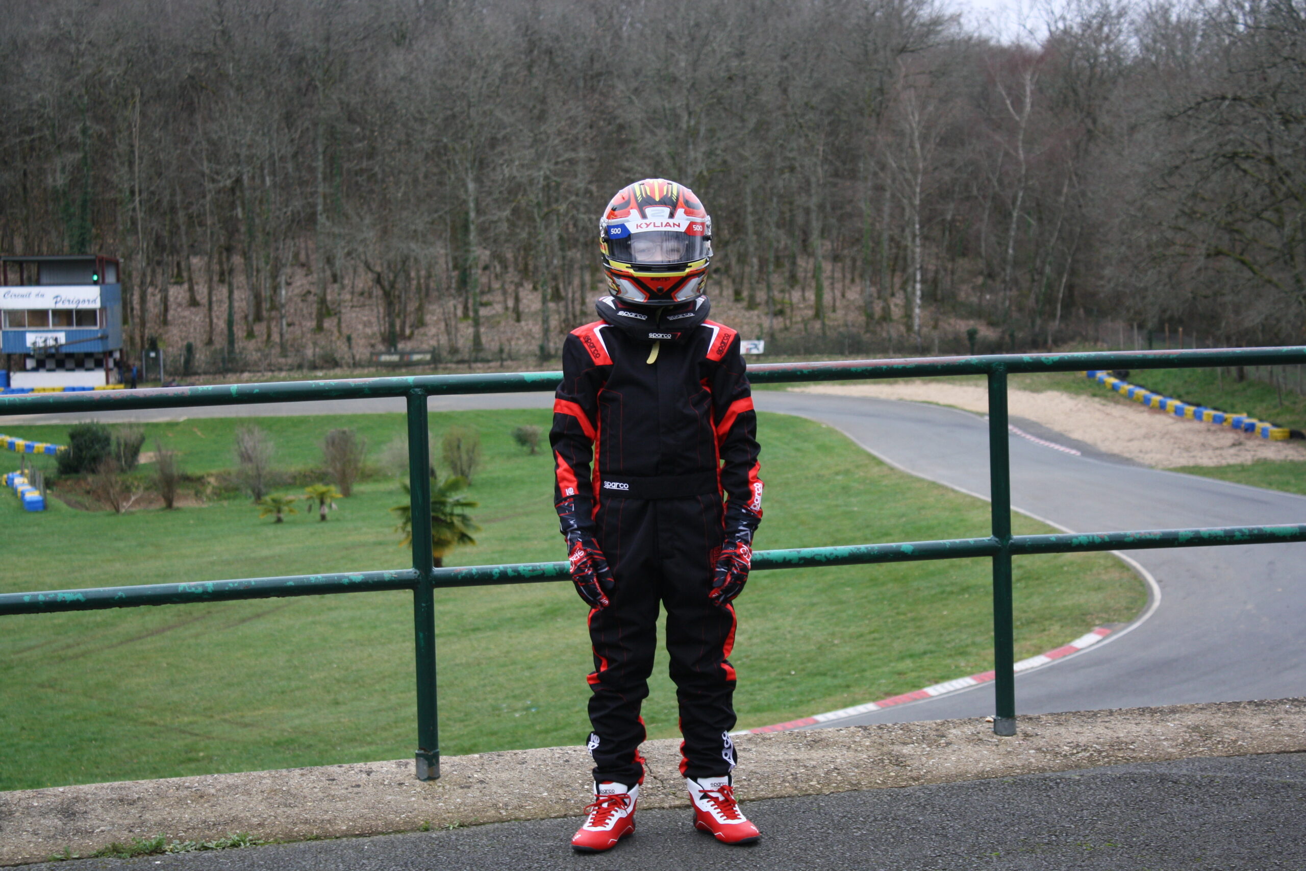 Photo de Kylian Mourlhon en karting