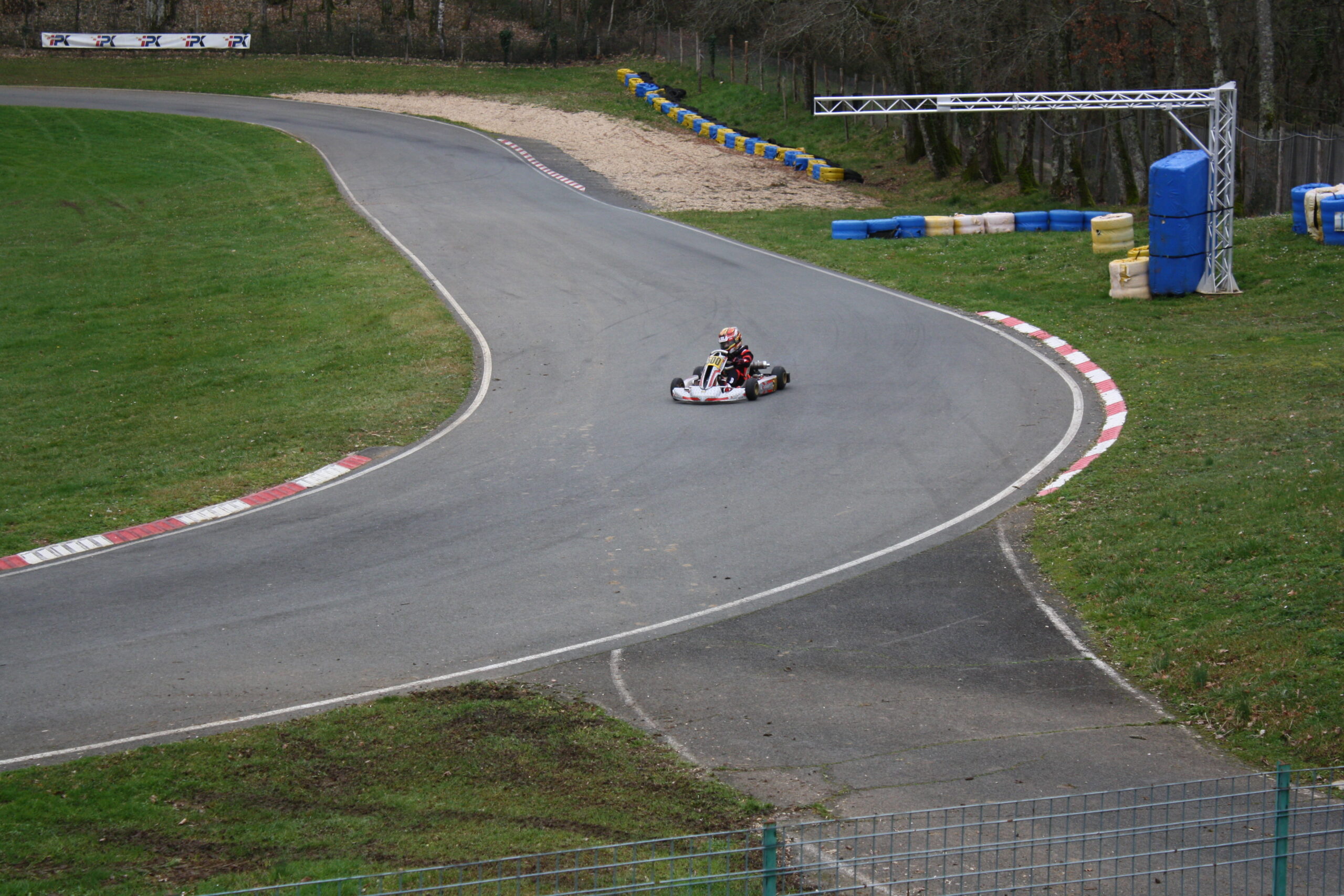 Photo de Kylian Mourlhon en karting
