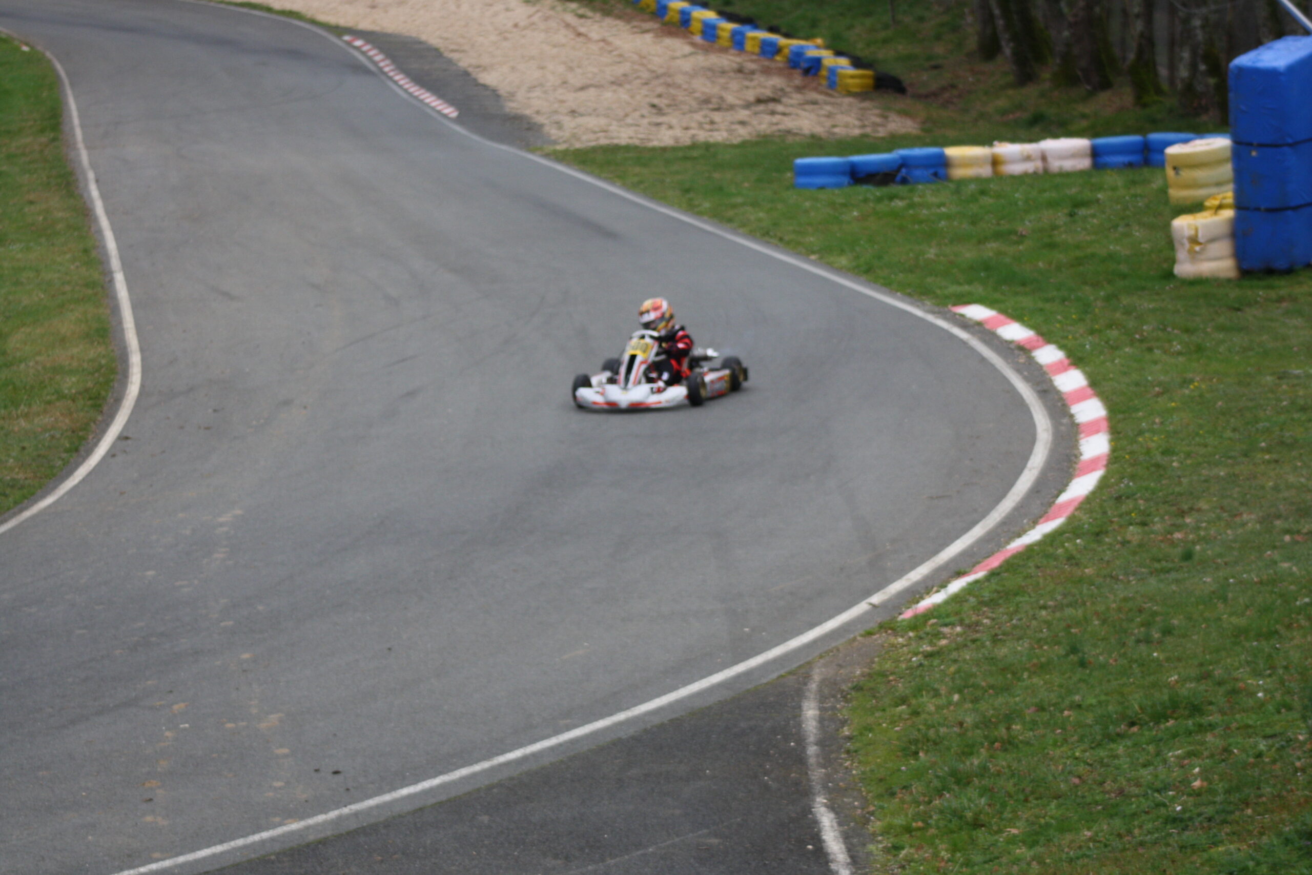 Photo de Kylian Mourlhon en karting