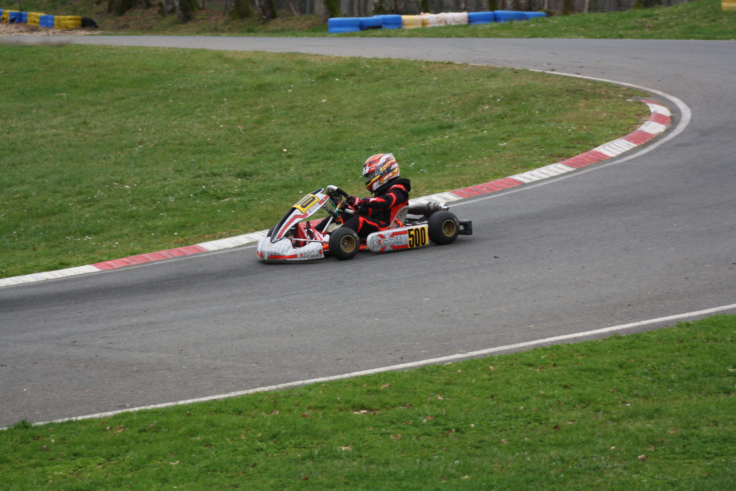 Photo de Kylian Mourlhon en karting