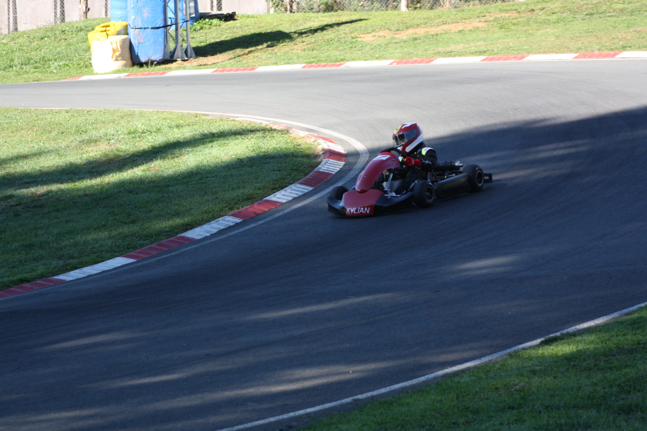 Photo de Kylian Mourlhon en karting