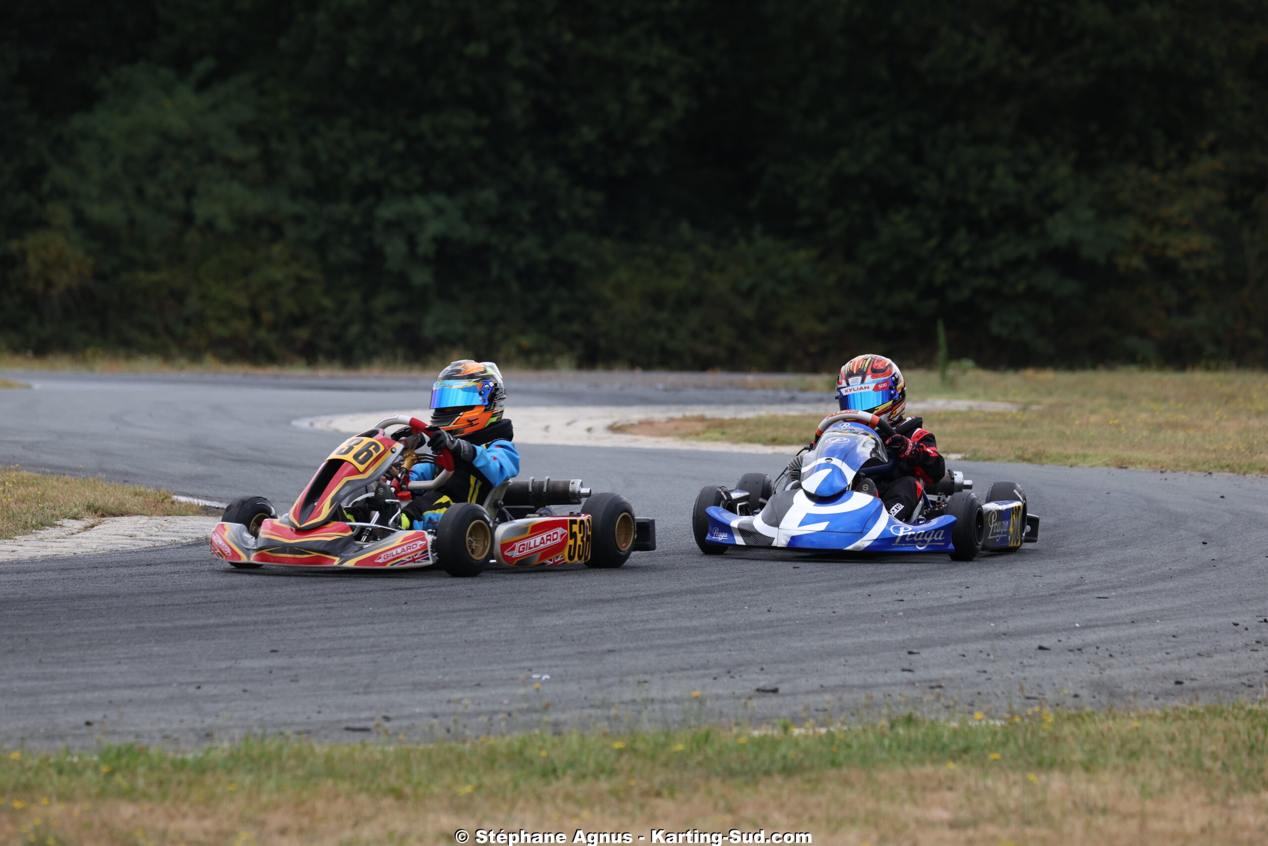 Kylian Mourlhon au circuit de Saintonge à Saint-Genis-de-Saintonge, manche 4