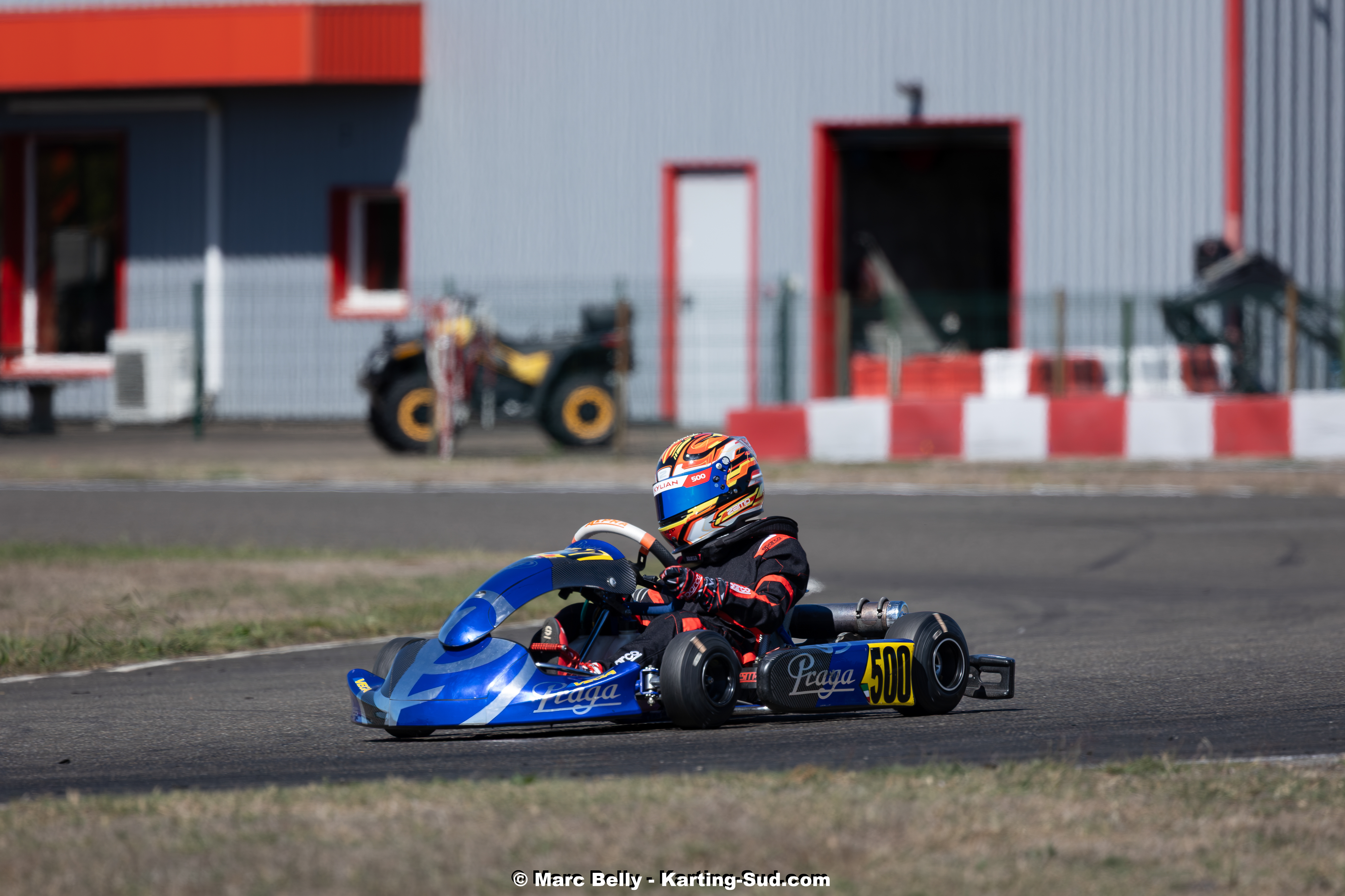 Photo de Kylian Mourlhon en karting