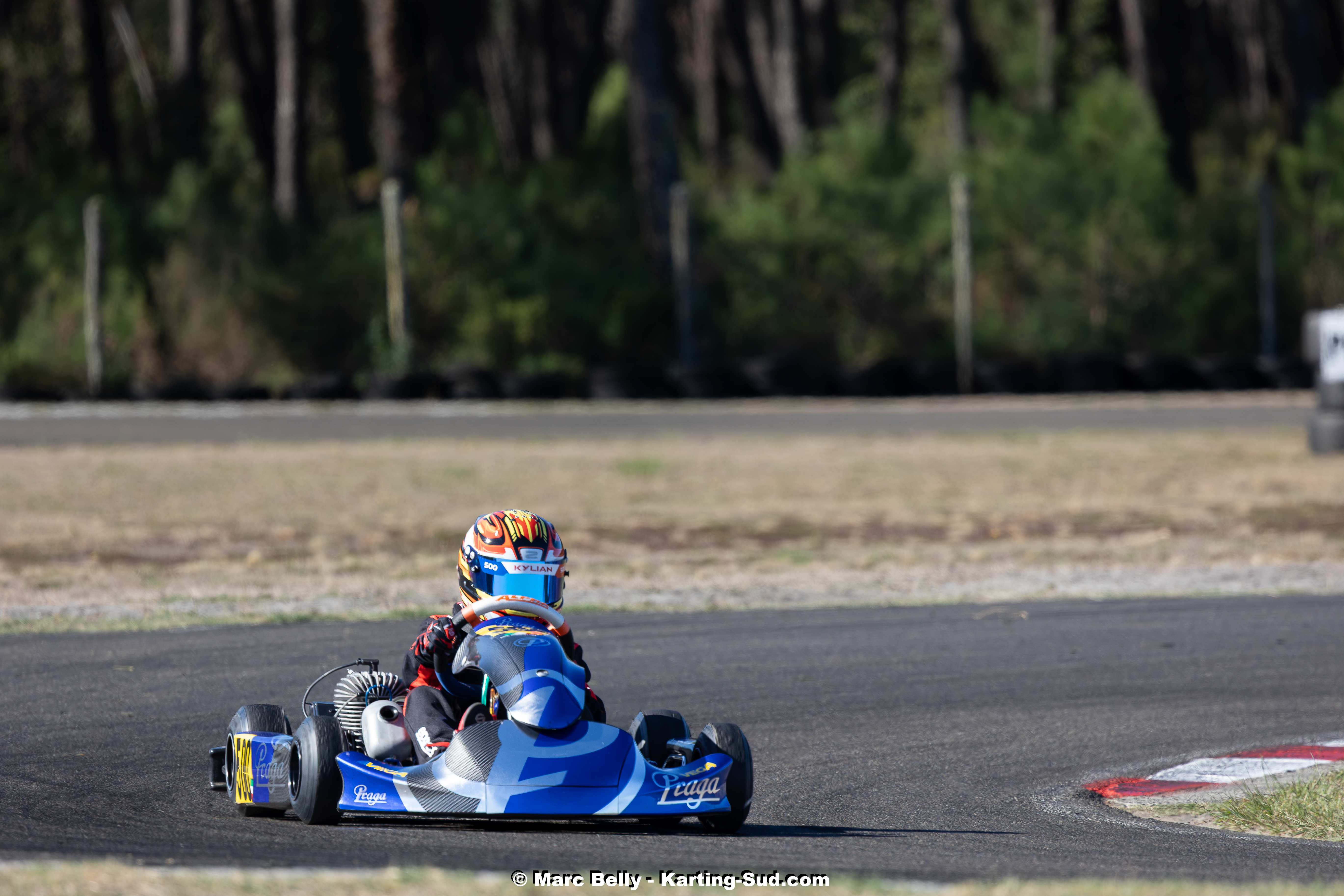 Photo de Kylian Mourlhon en karting