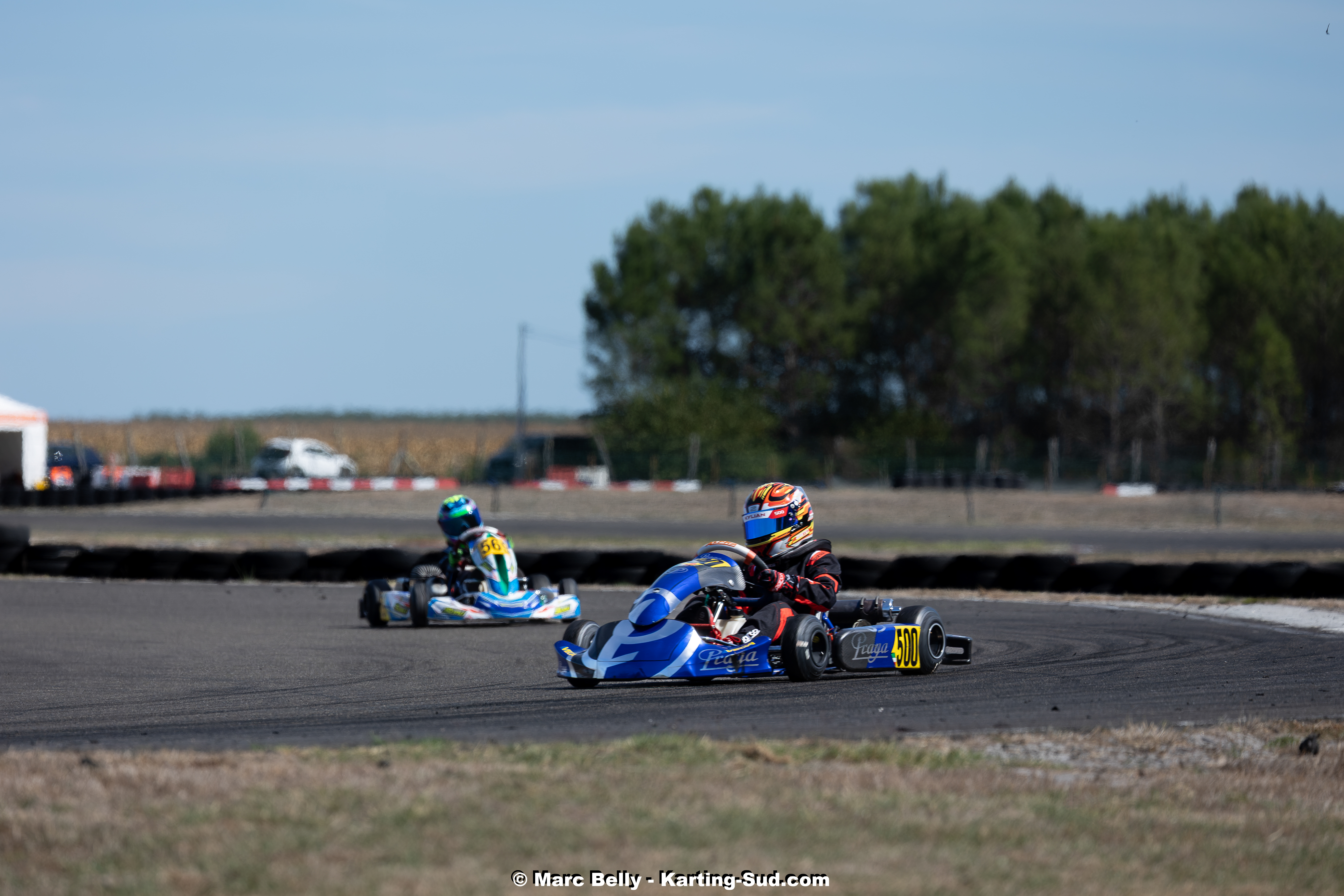 Photo de Kylian Mourlhon en karting